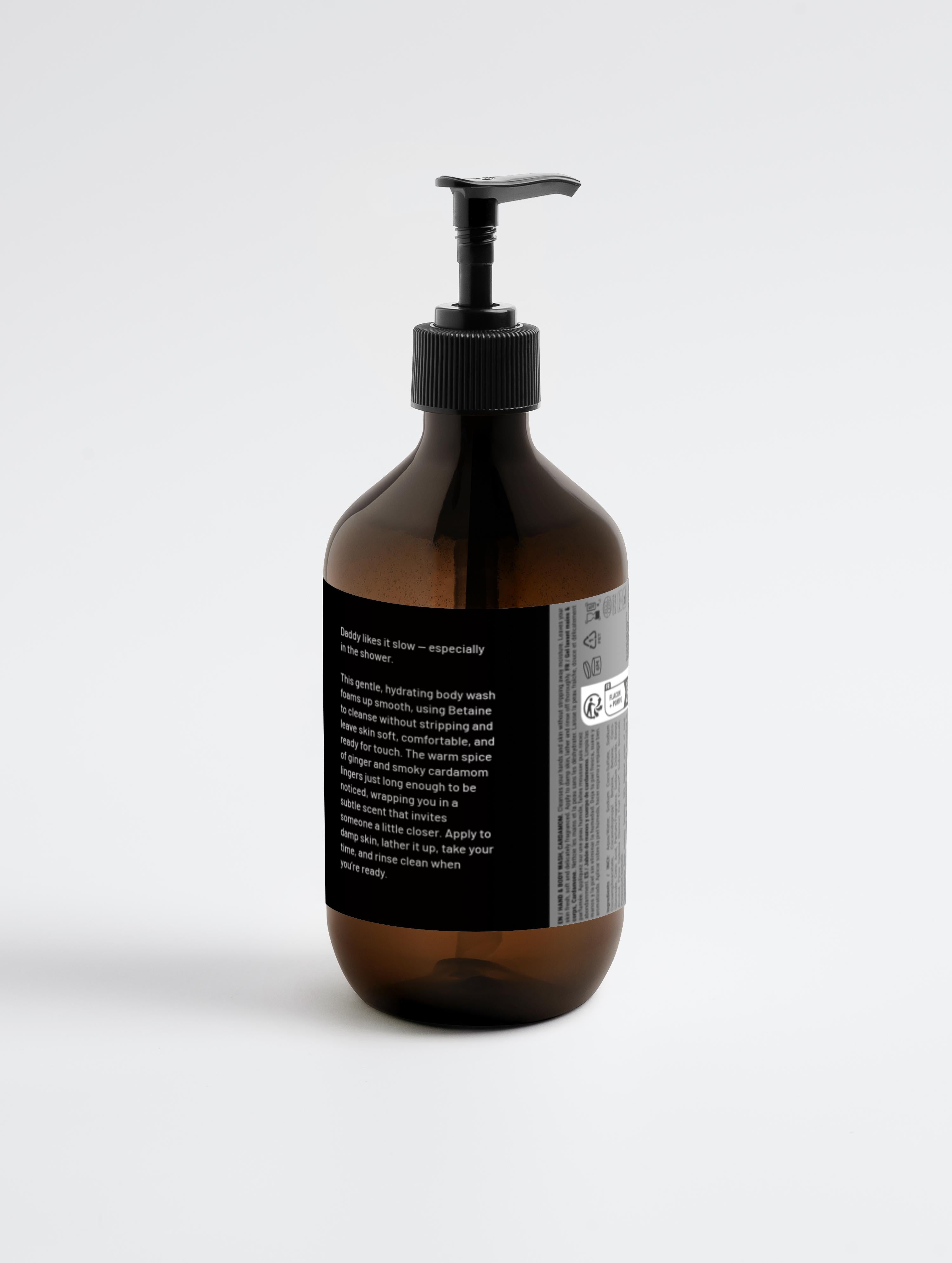 Lather Up: Ginger & Smoky Cardamom Body Wash