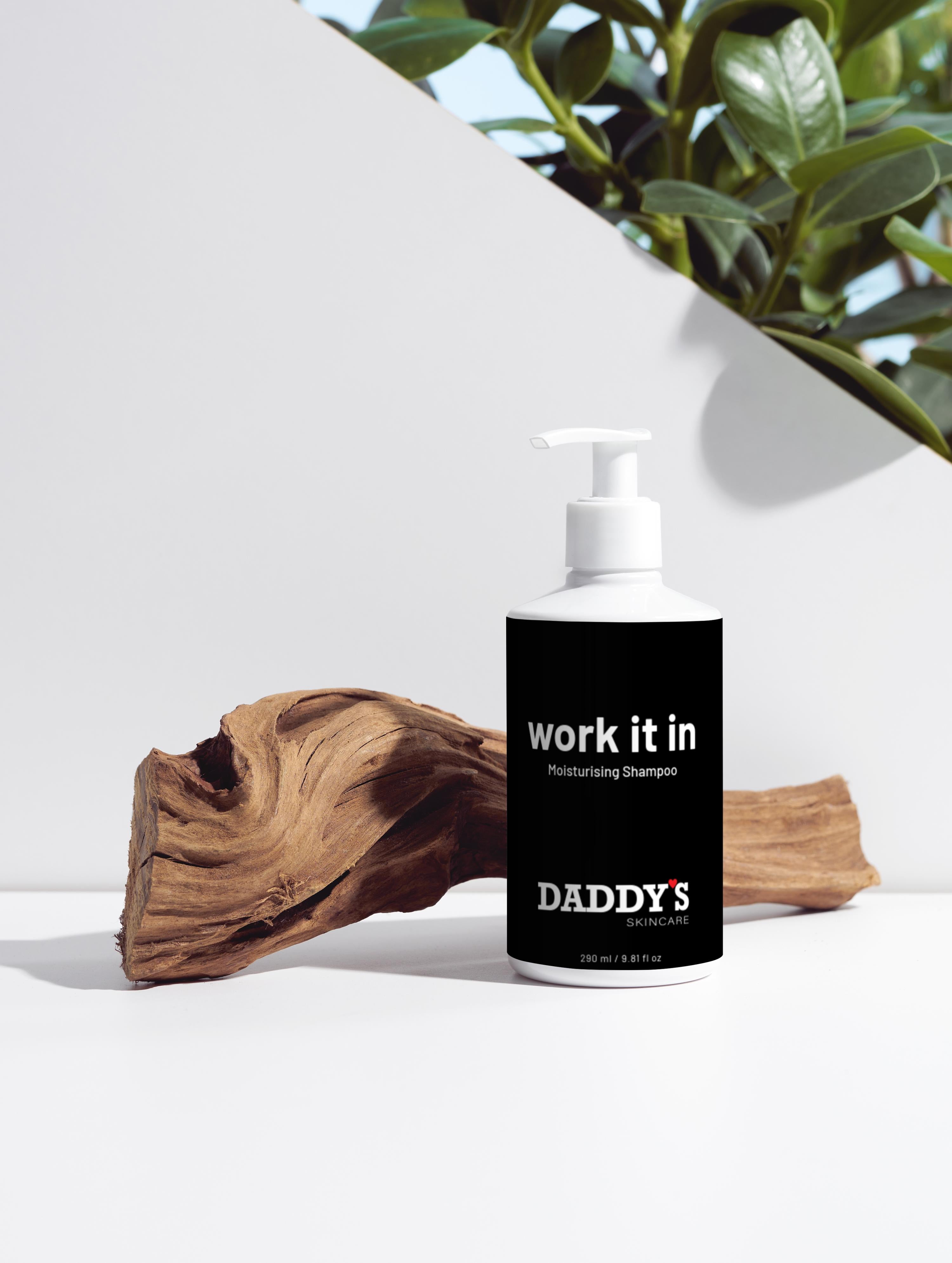 Work It In: Moisturizing Shampoo